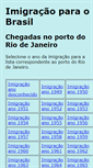 Mobile Screenshot of imigracao.info