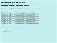 Tablet Screenshot of imigracao.info